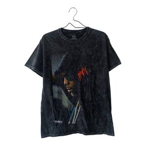 DMX Year of the Dog Graphic T Shirt Distressed Black Cotton Tee Men’s Medium NEW